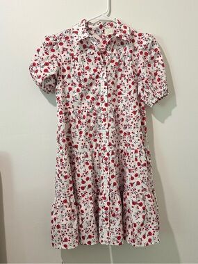 Eliza J Ruffled Sundress with Puff Sleeves